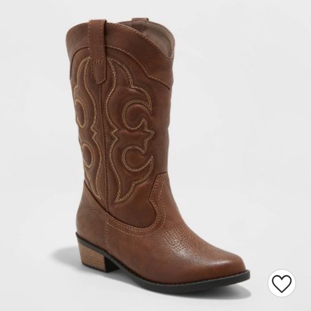 Girls’ Montana Western Zipper Boot